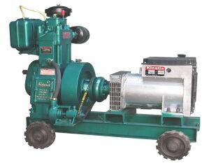 Generator with Water Cooled Engine