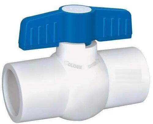 UPVC Ball Valve, Color : White, Blue