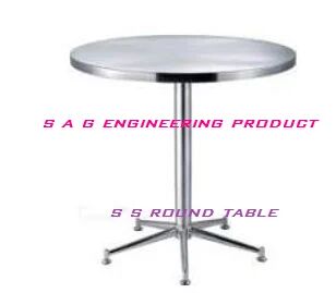 stainless steel round table