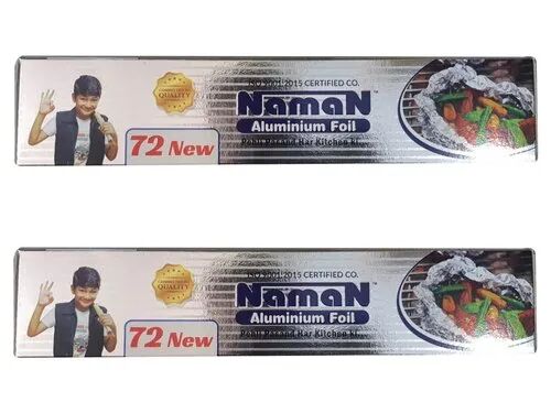 Naman Silver Aluminium Foil, for Food Packaging