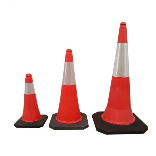 Pvc Safety Cones, Color : Red