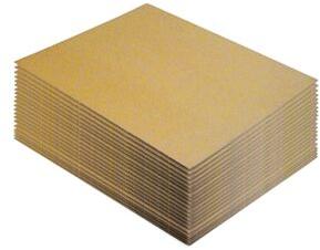 Corrugated cardboard sheets