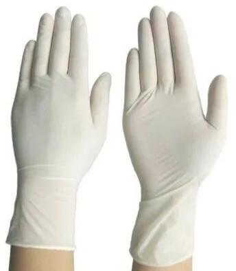 Latex Surgical Glove, Color : White