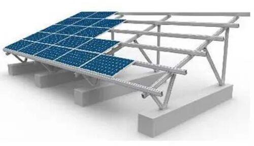 Steel Galvanized Iron Solar Panel Mounting Structure, for Industrial