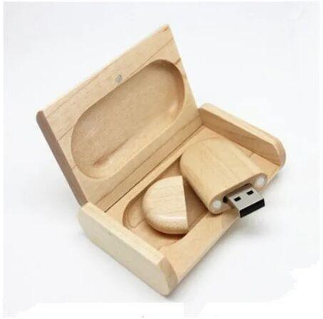 Wooden Usb Flash Drive, Packaging Type : Customized
