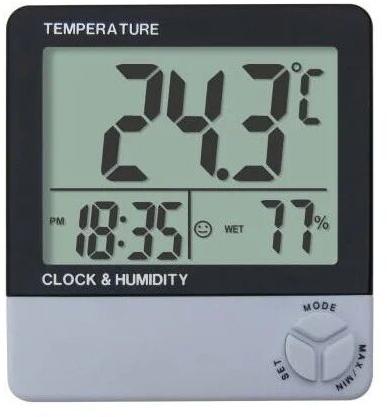 BSW Plastic Digital Room Thermometer, for Personal