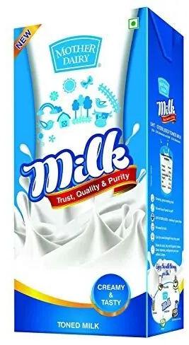 Mother Dairy Milk, Packaging Type : Packet