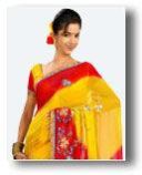 Yellow Designer Saris