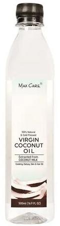 Maxcare Virgin Coconut Oil, Packaging Type : Plastic Bottle