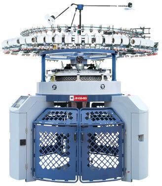 JLC SJ computerised Jacquard mesh single jersey machine