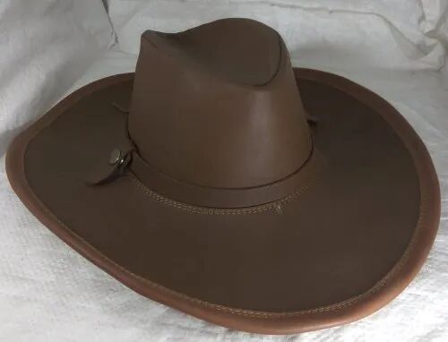 Olive Cowboy Hat, Size : 58-60cm