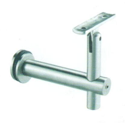 T Type Glass Connector, Color : Silver