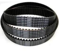 Rubber Timing Belts, Color : Black