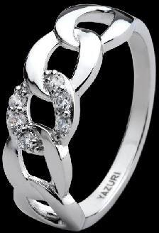 Yazuri Entwined Love Ring
