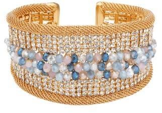 Beaded Golden Cuff