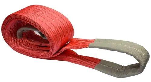 Plastic Belt Webbing Sling, Color : Red