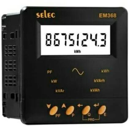Selec Energy Meter, Voltage : 220 to 380V