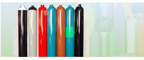 Empty Industrial Gas Cylinder