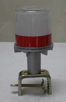 Steel ABS solar warning light, Color : Red yellow