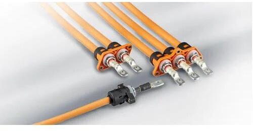 Brass Terminal Battery Cable Assembly, for Automobile, Feature : Flexible