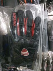 Leather Motorbike Gloves, Length : 10-15 Inches