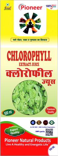 Chlorophyll Juice, Shelf Life : 24 months