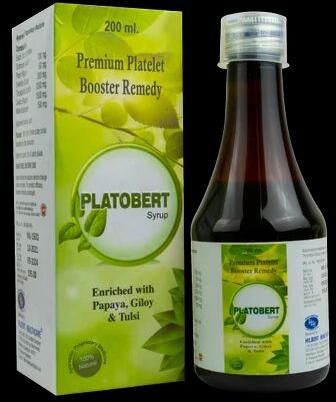 Ayurvedic Platelet Booster Syrup, Packaging Type : Bottle