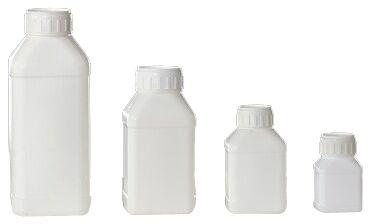 Eagle HDPE plastic chemical bottles, Color : White