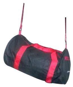 Leather/matty Duffel Bag
