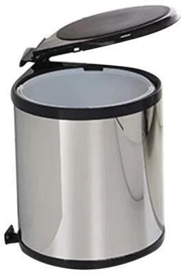 Silver SS Auto Open Dustbin, for Home, Feature : Compact structure, Strong construction, High strength