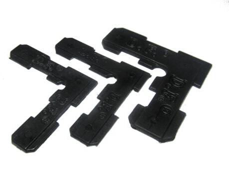 Dhanuka Fittings(DF) Frame Wing Connectors, Color : Black/White