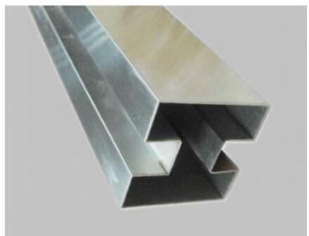 Halinox Square Stainless Steel Slot Pipe