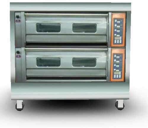Stainless Steel Double Deck Oven