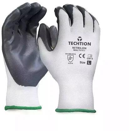 Nitrile Glove, Color : Grey-white