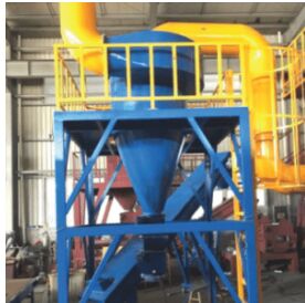 Cyclone separator, for industrial