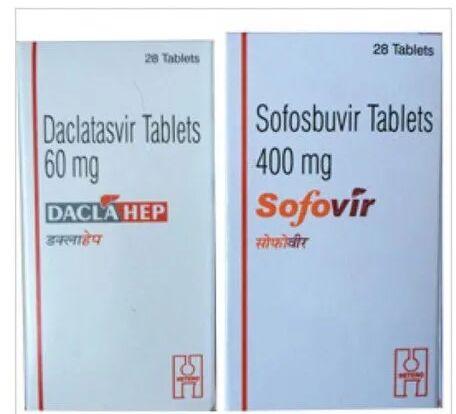 Daclatasvir Tablets, Packaging Type : Box