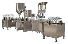 Fully automatic powder filling line