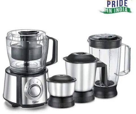 Prestige Mixer Grinder, Color : Silver Black