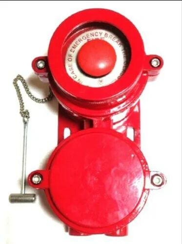 FLAMEPROOF FIRE ALARM STATION, Color : Red