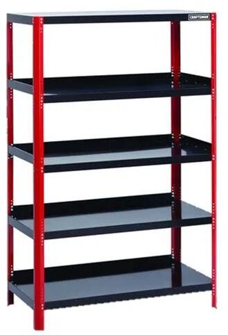 Powder Coated / Painted MS Slotted Angle Rack