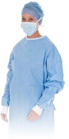 Surgical Premium Gown, Color : blue