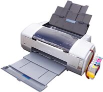 Large format printing printer