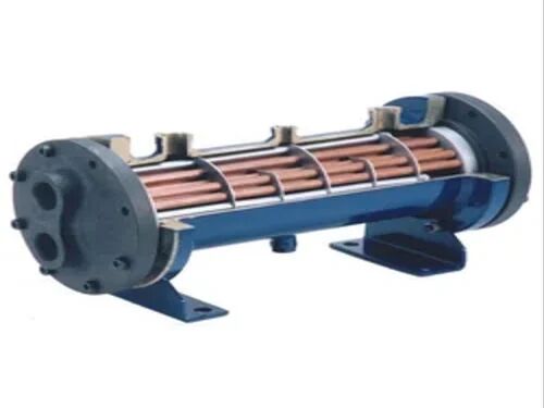 Astraal MS Shell Heat Exchanger, for Water, Air, Oil, Maximum Working Pressure : 250 bar