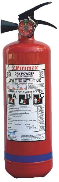 ABC Stored Pressure Fire Extinguisher, Certification : IS:15683:2006