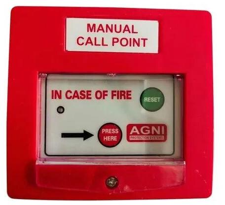 Agni Manual Call Point, Color : Red