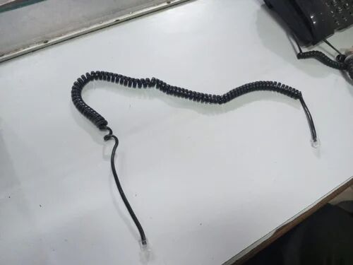 Telephone Coil Cord, Length : 2 Meter