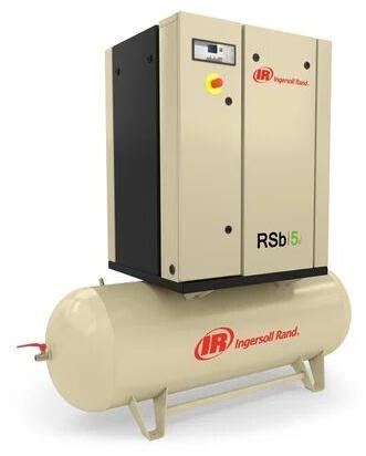 Oil-Flooded Rotary Screw Compressors, Voltage : 400V