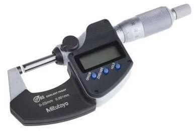 Stainless Steel Digital Micrometer, Color : Black