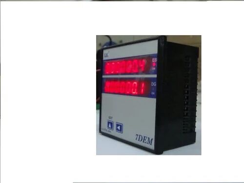 Dual Source Energy Meter, Size : 96mm x 96mm x 45mm.