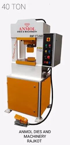 Semi Automatic Stainless Steel Hydraulic Press, for Iron Moulding Industry, Capacity : 40 Ton
